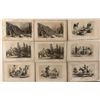 Image 1 : Nine Gold Rush Prints (including J.W. Orr)