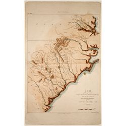 Map of Operations of Southern Armies