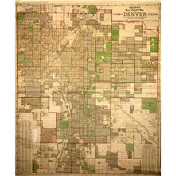 Marsh's Real Estate Map of Denver