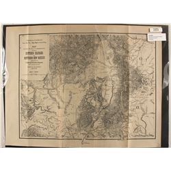 Pope Map of Colorado-New Mexico