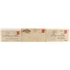 Image 1 : Three cancels from the very short lived Stricker post office.