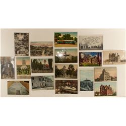 Color postcards of Carson City