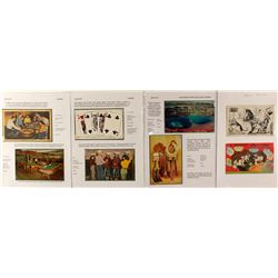 Elko gaming etc. postcards
