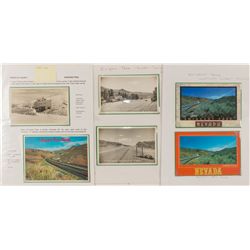 Six Emigrant Pass postcards