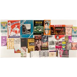 Reno Gaming Pamphlet Collection