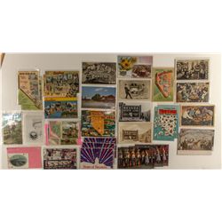 34 general Nevada postcards