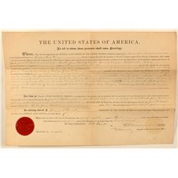 Oregon City Land Claim Certificate