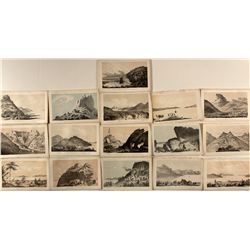 Sixteen Stansbury Expedition Prints