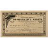 Image 1 : Co-Operative Colony Stock Certificate