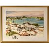 Image 1 : St. Georges Harbour, Bermuda Print of Watercolor by Jill Amos Raine