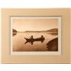 Image 1 : Canoeing on Clayoquot Sound Photogravure (E.S. Curtis)