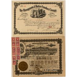 Lumber Stock Certificates