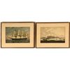 Image 1 : Two clipper ship prints