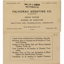 Falkenau Assaying Co.