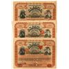 Image 1 : Three Alaska Treadwell Gold Mining Co. Stocks w/ Diff. Foreign Revenues