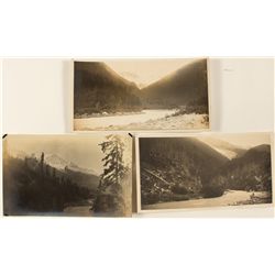 Three Alaska river photos