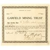 Image 1 : Garfield Mining Trust Territorial Stock Certificate