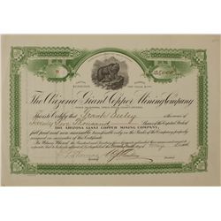Arizona Giant Copper Mining Company stock
