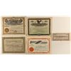 Image 1 : Arizona Mines Stock Certificates 4 (Territorial)
