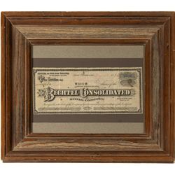 Bechtel Consolidated Stock