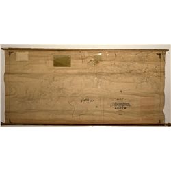 South Aspen Mining Claims Map, 1888