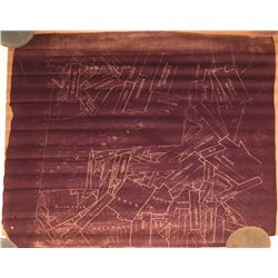 Cripple Creek Mining District Vellum Map