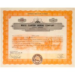 White Canyon Mining Company stock