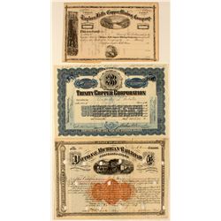 Michigan Mining Certificates 1
