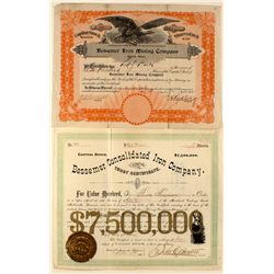 Minnesota Iron Mining Certificates