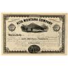 Image 1 : Alta Montana Company Stock Certificate