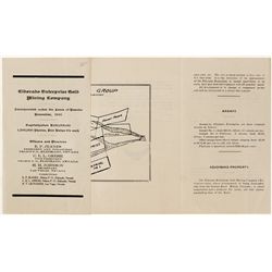 Early Las Vegas Mining Prospectus