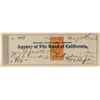 Image 1 : Rare Belcher Silver Mining Co. Check w/ RN and Signature of Mayor