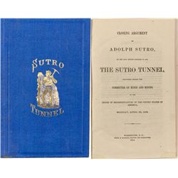 Closing Argument of Adolph Sutro