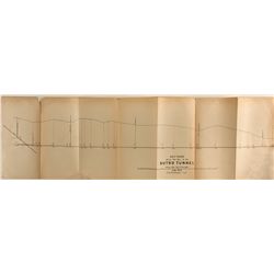 Cross-section of the Sutro Tunnel
