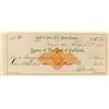Image 1 : Second rare variety Gould & Curry check w/ Mackay signature