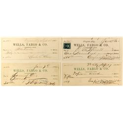 Virginia City Wells Fargo Check Collection