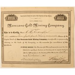 Manzano Gold Mining Company