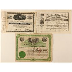 New Mexico Mining  Stock Certificates 2