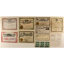 Western Mining Stock Certificate Group