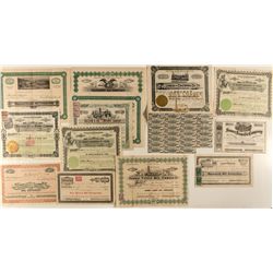California Early Oil Stock Collection
