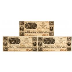 Manual Labor Banking House notes