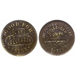 F.S. Jellerson - Brunswick token