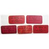 Image 1 : Five Davin's Rendezvous Tokens from Lovelock, Nevada