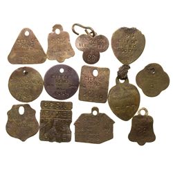 Nevada Dog Tag Collection