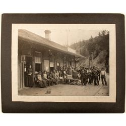 Wrights Station and Wells Express Wagon Photo