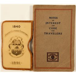 Adams and American Express ephemera