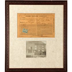 Adams Express Co. Contract