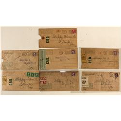 Express COD Covers with Showy Adhesive Labels