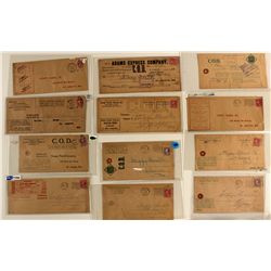 Wells Fargo and other Express COD Envelope Variety