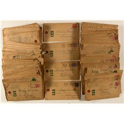 Wells Fargo COD Envelopes with Green Logo